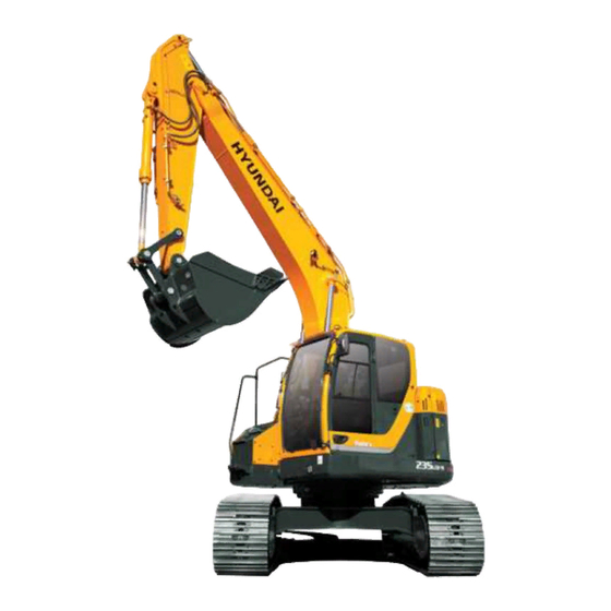Hyundai Robex 235LCR-9 Operator's Manual