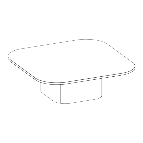 Bolia Eida Coffee Table Series Product Manual