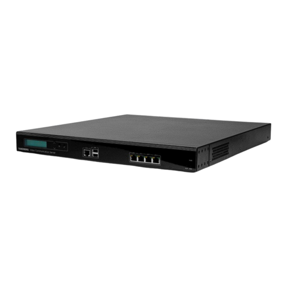 TANDBERG Video Communication Server Administrator's Manual