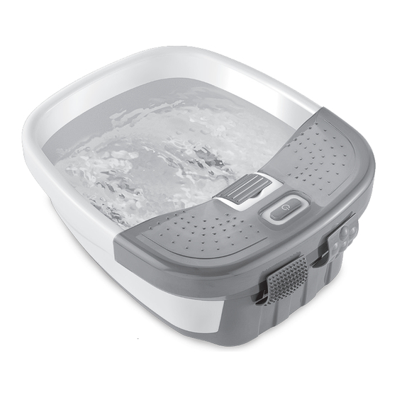 HoMedics BubbleBliss FB-50 Instruction Manual