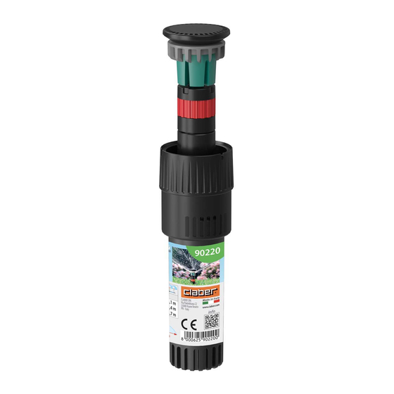 claber Colibri Series User Manual