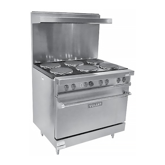 Vulcan-Hart E36SL Series Specifications