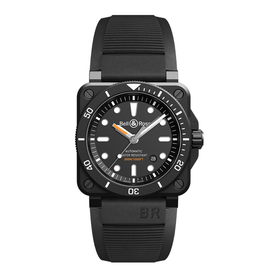Bell & Ross BR 03-92 DIVER BROWN BRONZE Manual