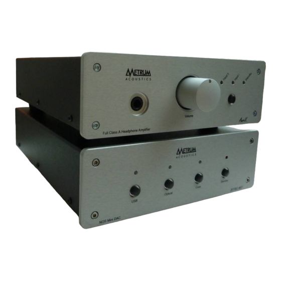 Metrum Acoustics Aurix User Manual
