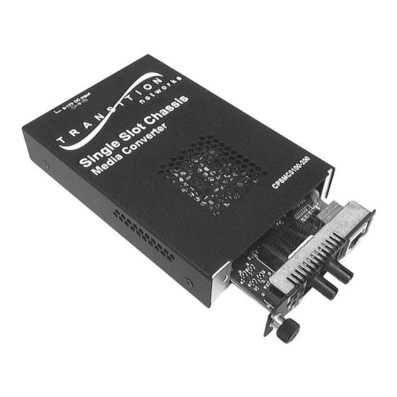 Transition Networks PointSystem CPSMC0100-200 User Manual