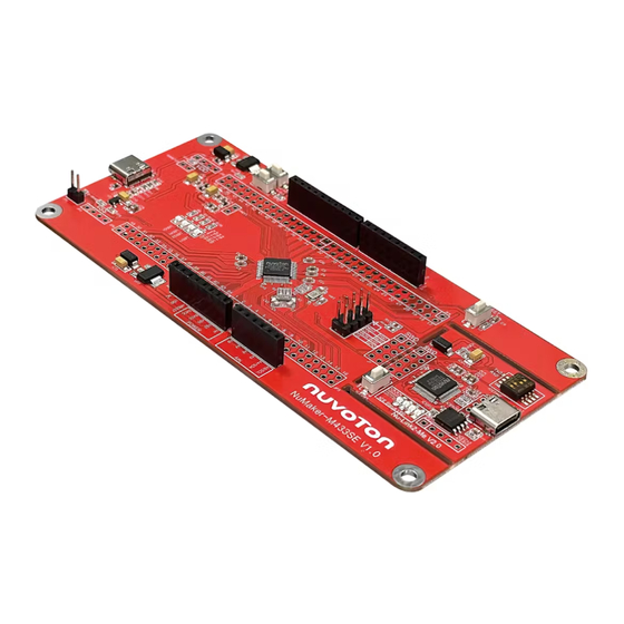 Nuvoton NuMicro M433 Series User Manual