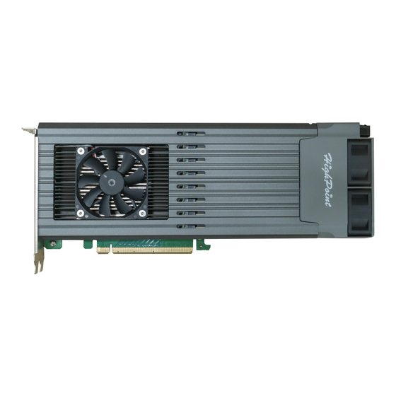 HighPoint SSD7749M2 User Manual