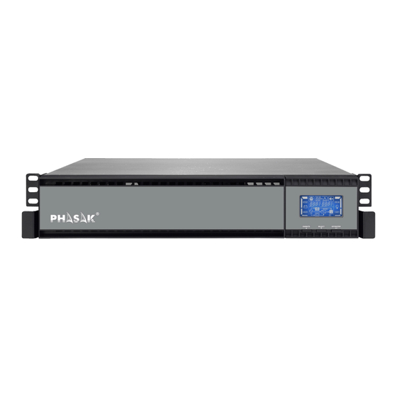Phasak Rack Online Series Manual