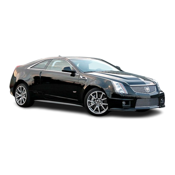 Cadillac CTS-V COUPE Specifications