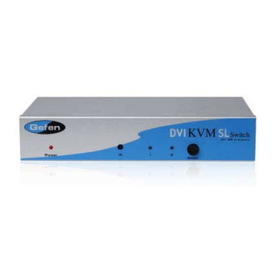 Gefen EXT-DVIKVM-241SL User Manual