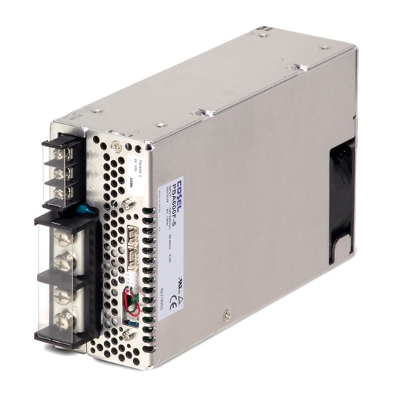Cosel PBA300F Instruction Manual