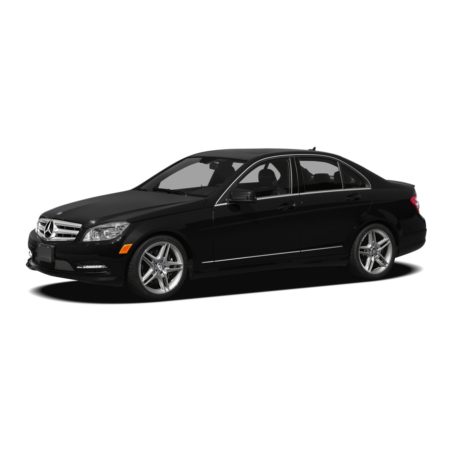 Mercedes-Benz 2011 C-Class Operator's Manual