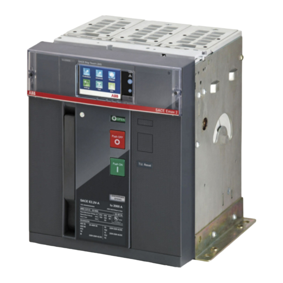 ABB SACE Emax 2 Manual