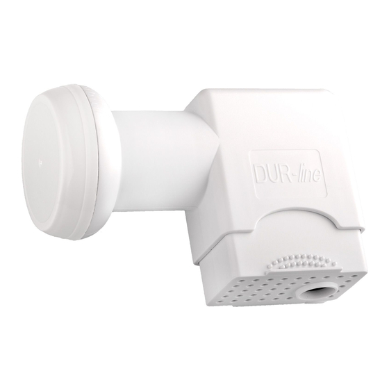 DUR-line UK 124 Quick Start Manual