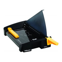 Fellowes SafeCut Stellar A4 Manual