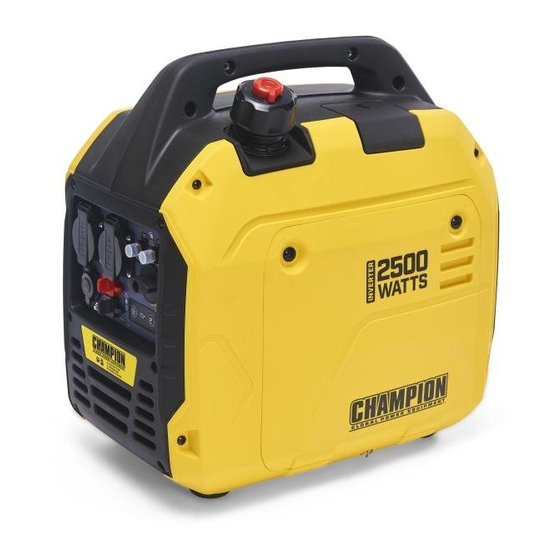 Champion 92001I-EU Operator's Manual