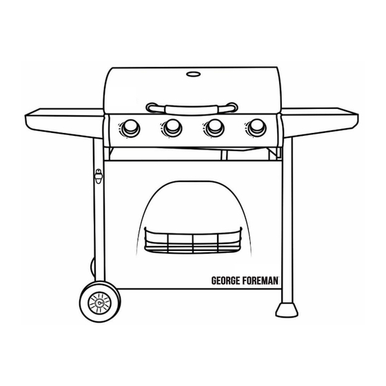George Foreman GFGBBQ4B-N Manual