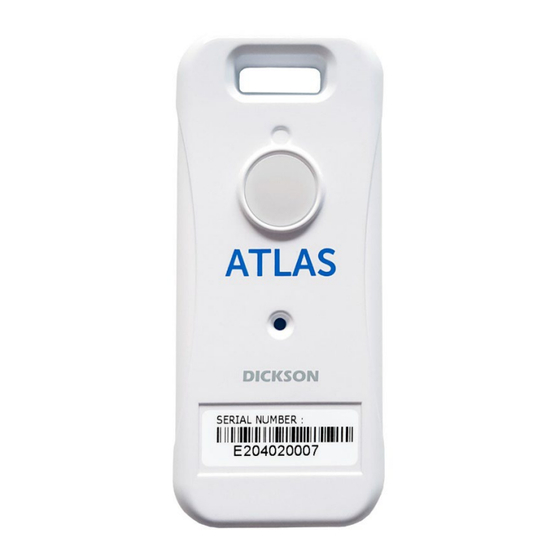Dickson Atlas User Manual