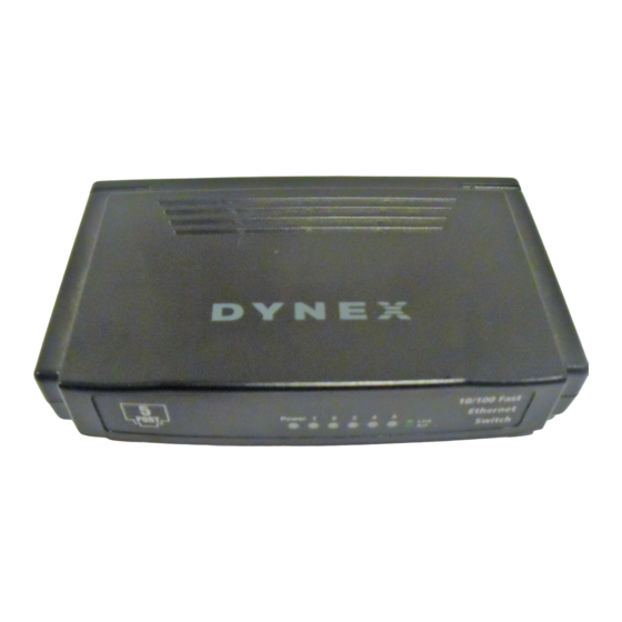 Dynex DX-ESW5 User Manual