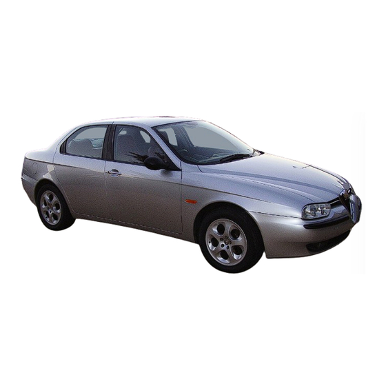 Alfa Romeo 156 Owner's Manual