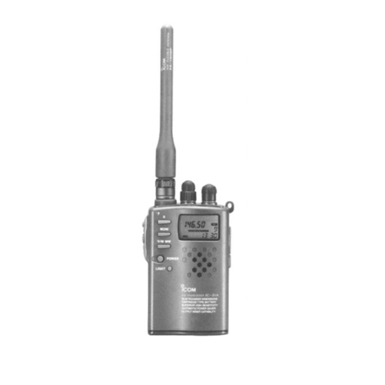 Icom IC-2iA Service Manual