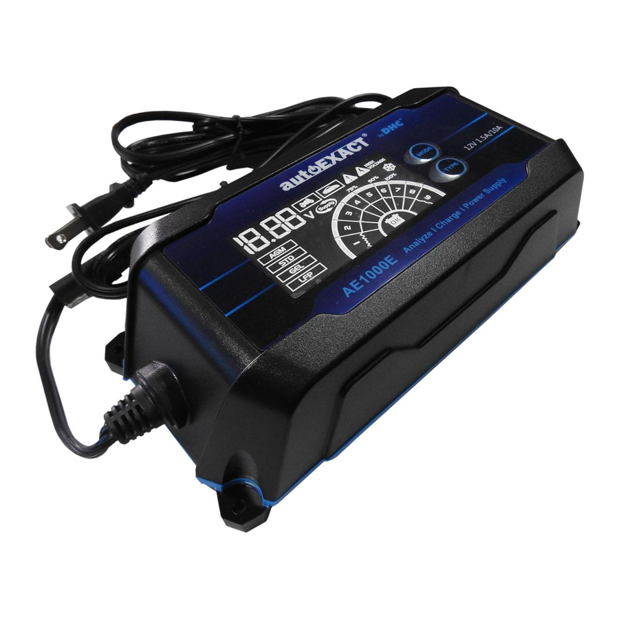autoEXACT AE1000E Owner's Manual