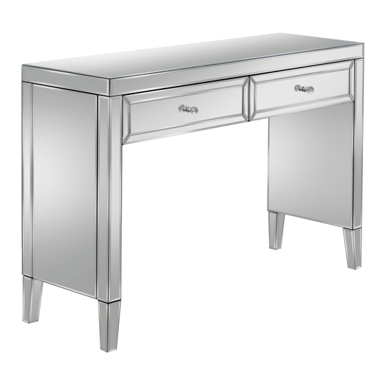 Birlea Valencia 2 Drawer Sideboard Assembly Instructions