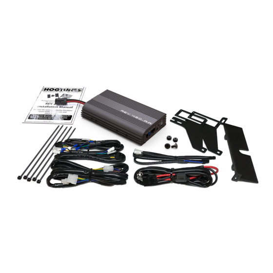 Hogtunes REV 450U KIT-AA Installation Manual