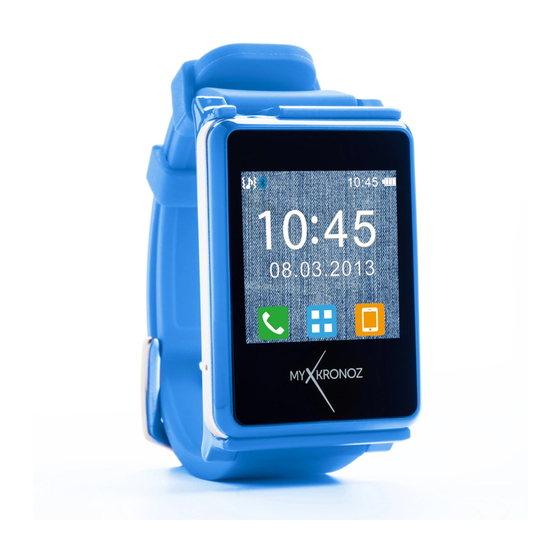 MyKronoz ZeNano Quick Start Manual