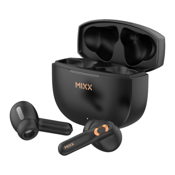 Mixx StreamBuds Micro ANC How-To Manual