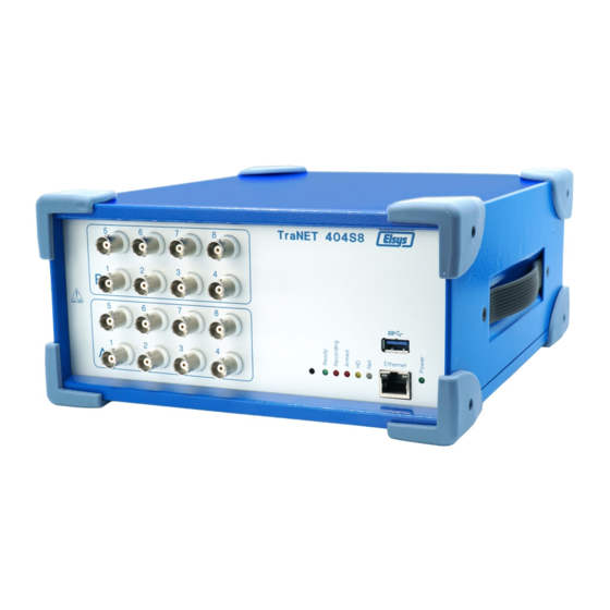 Elsys TraNET FE User Manual