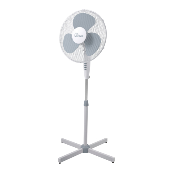 ARDES AR5EA40PW Instructions For Use Manual