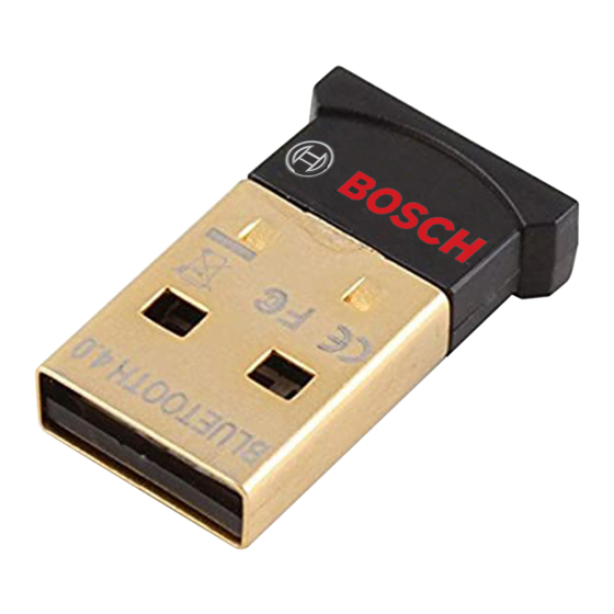 Bosch 1 687 023 777 Manuals