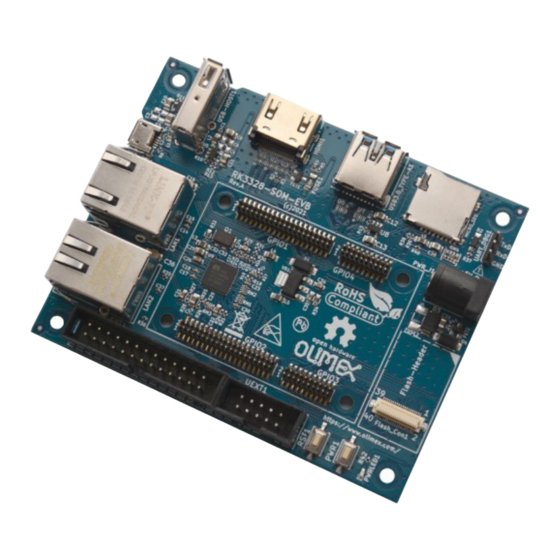 OLIMEX RK3328-SOM-EVB Manuals