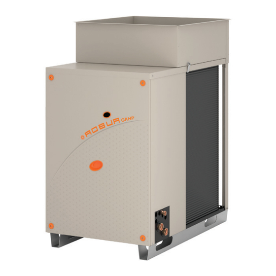Robur GAHP A Indoor Installation, Use & Maintenance Manual