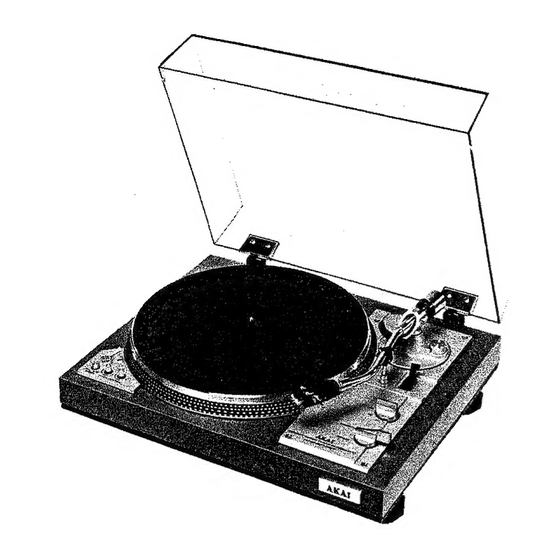 Akai AP-207 Service Manual