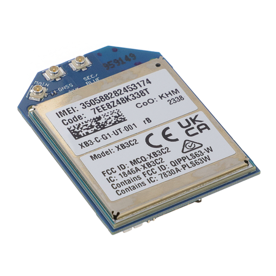 Digi XBee 3 Cat 1 User Manual