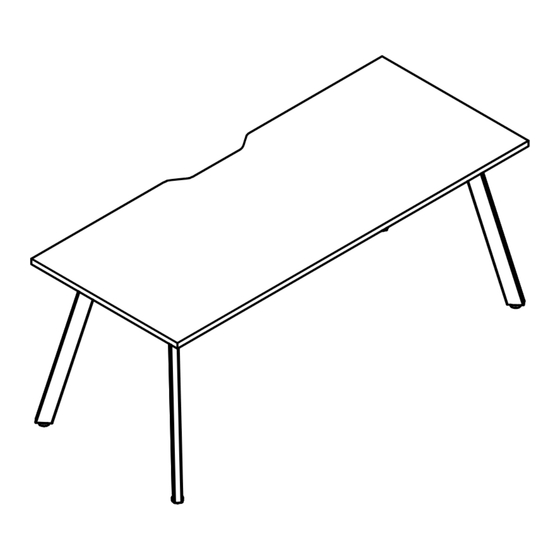 Rapidline Eternity Leg Single Workstation Assembly Instructions