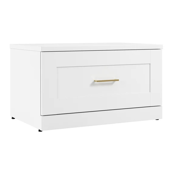 BUSH FURNITURE Hampton Heights HHS430WH Manuals