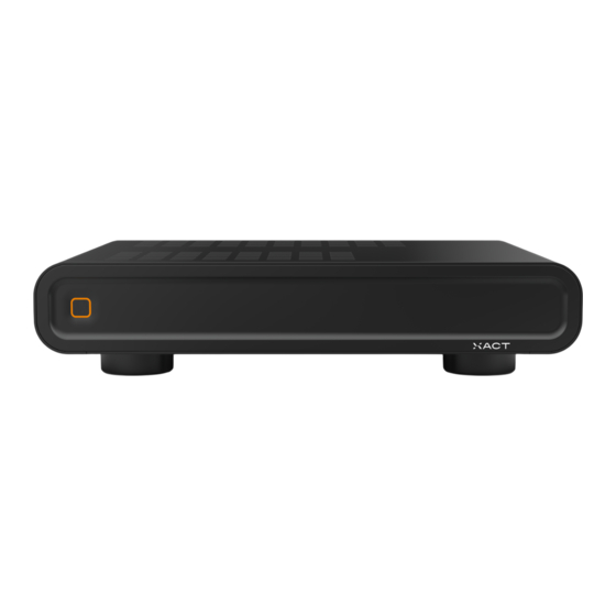 Xact S1 Quick Start Manual