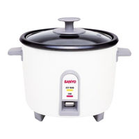 SANYO EC310 - 10 Cup Basic Rice Cooker Instruction Manual