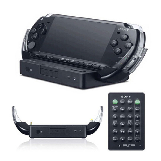Sony PSP-S360G Manuals