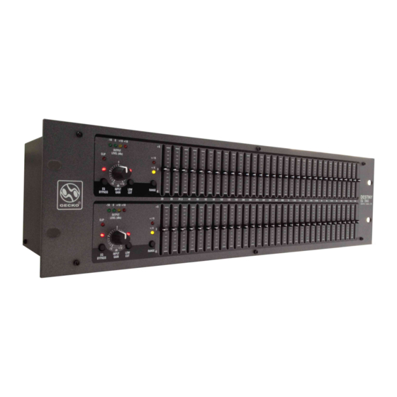 Gecko destiny EQ 7043 Manuals
