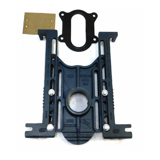 ZURN ZN1201 Installation Instructions