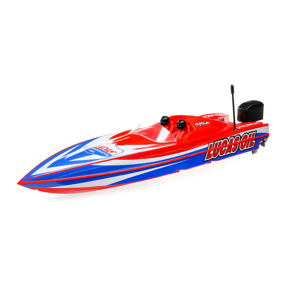 HORIZON HOBBY PROBOAT 17 POWER BOAT RACER DEEP V OWNER'S MANUAL Pdf ...