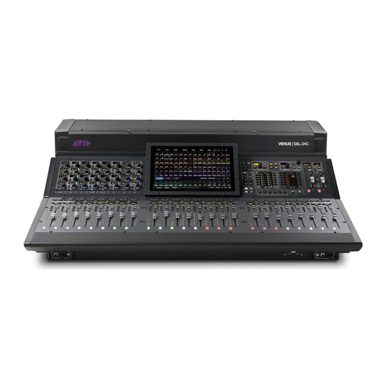 Avid Technology VENUE S6L Manual
