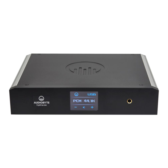 AUDIOBYTE Hydra VOX Owner's Manual