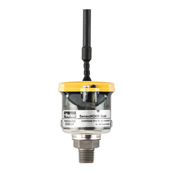 Parker SensoNODE Gold Quick Start Manual