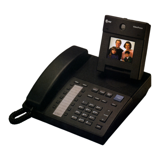 AT&T VIDEOPHONE 2500 Manuals