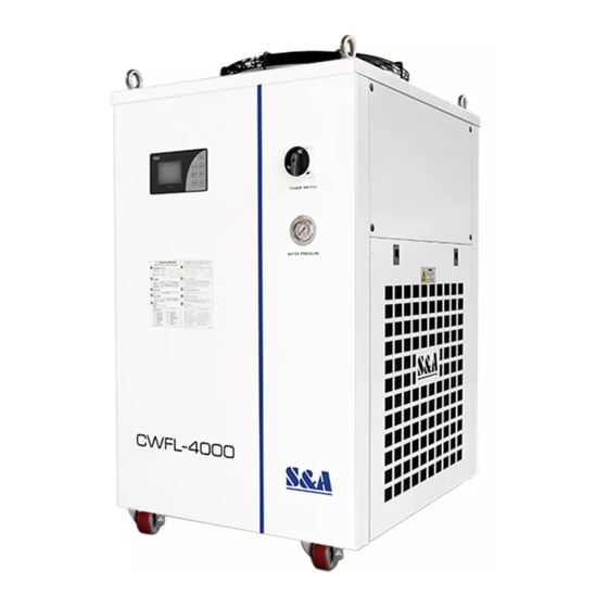 S&A CWFL-3000 User Manual